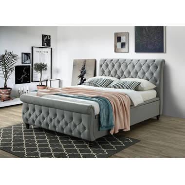 Wayfair linford deals tufted bed